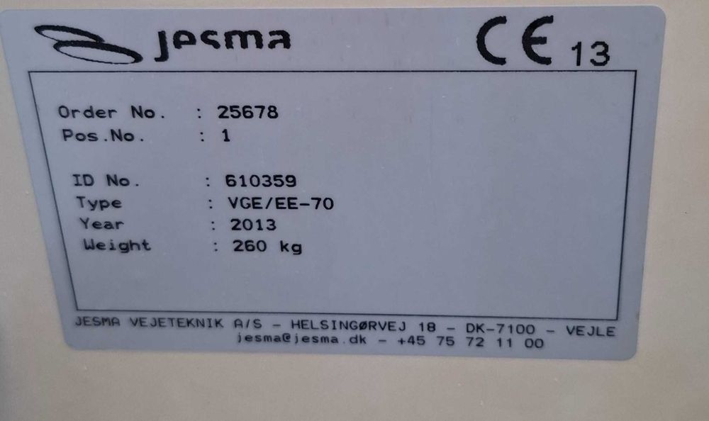 Waga przesypowa Jesma