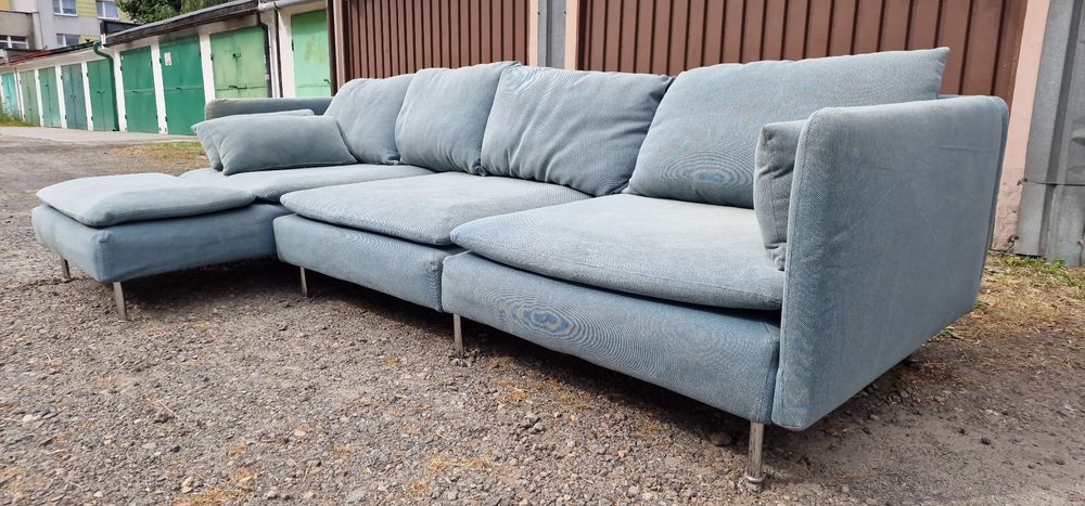 Narożnik rogówka łóżko Ikea ÄPPLARYD Applaryd 290x150