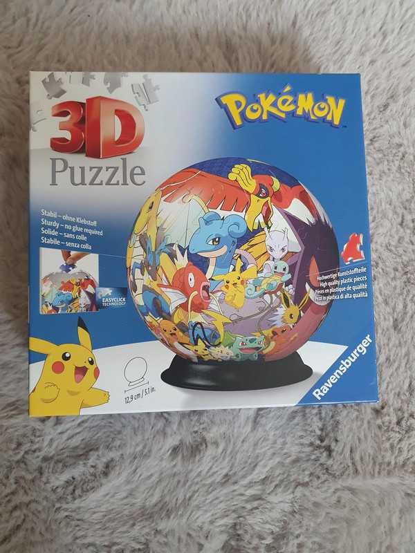 Puzzle 3D 72 Kula Pokemon