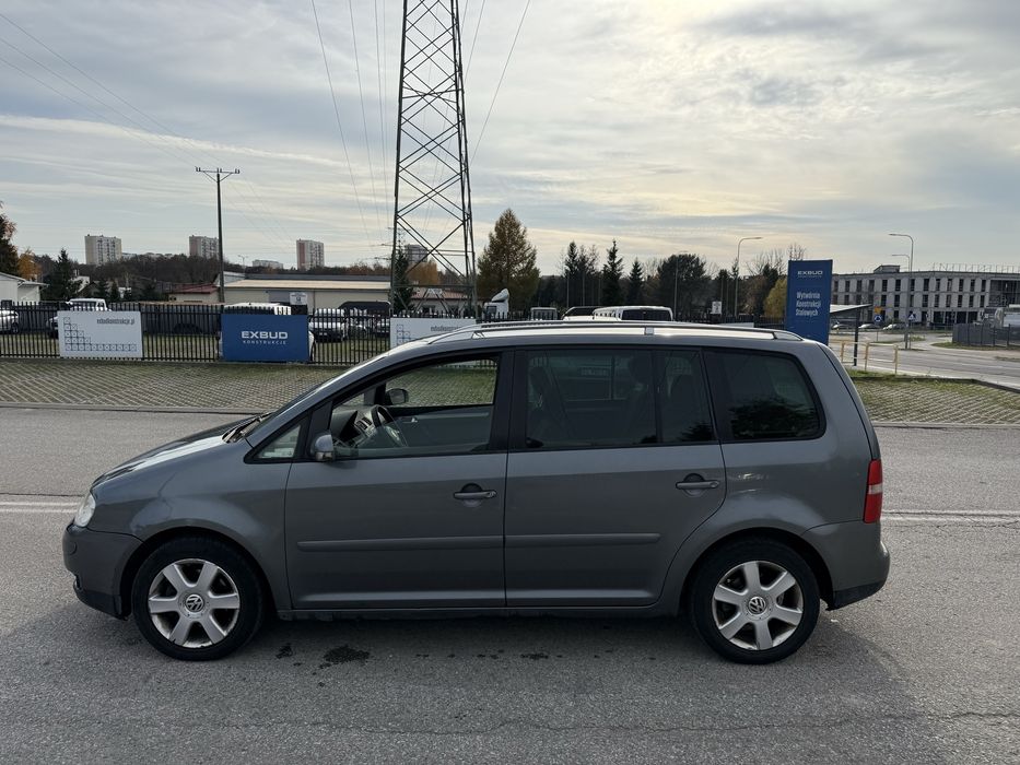 Vw Touran 2.0 Tdi 140 Koni 6 Biegow 7 miejsc alufelgi