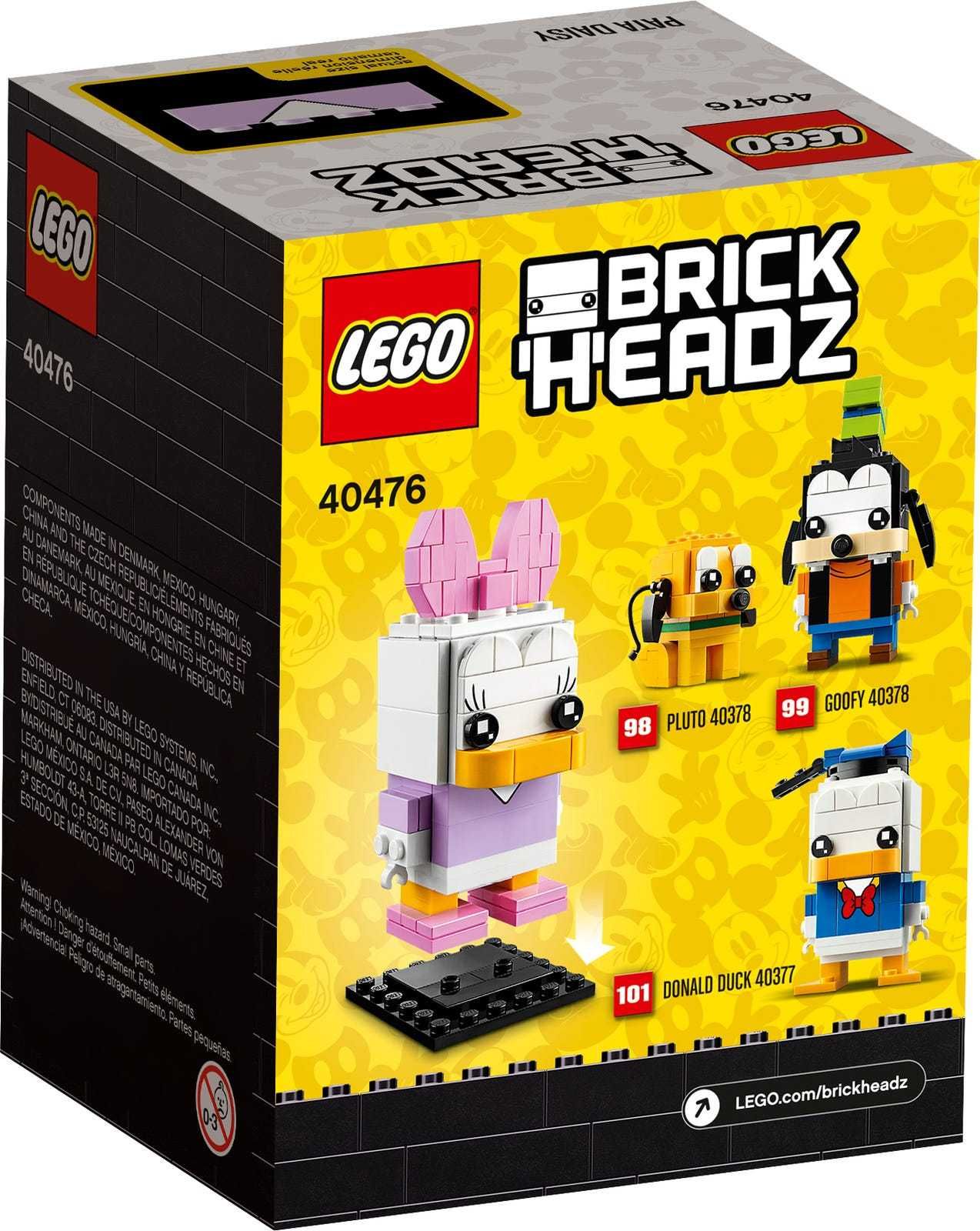 LEGO 40476 BrickHeadz - Kaczka Daisy nowa MISB