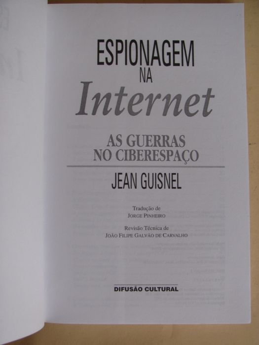 Espionagem na Internet de Jean Guisnel