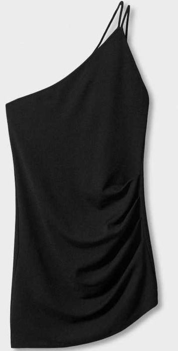 Vestido curto assimétrico tamanho XS