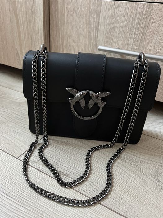 Сумка черная из эко кржи