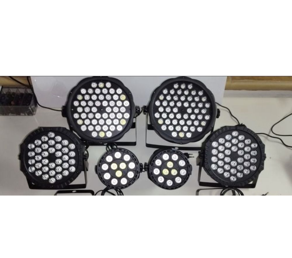 Conjunto de 6 projetires dmx