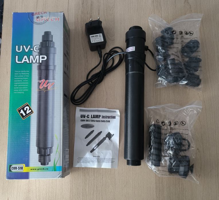 Lampa UV  Sterylizator 10w CIV-510 Filtr Akwarium