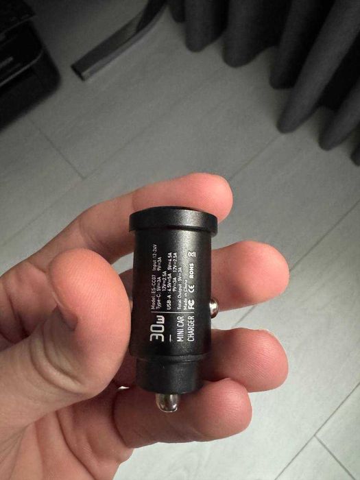 USB Car Charger Quick Charge4.0 USB Type C Essager 30W 5A