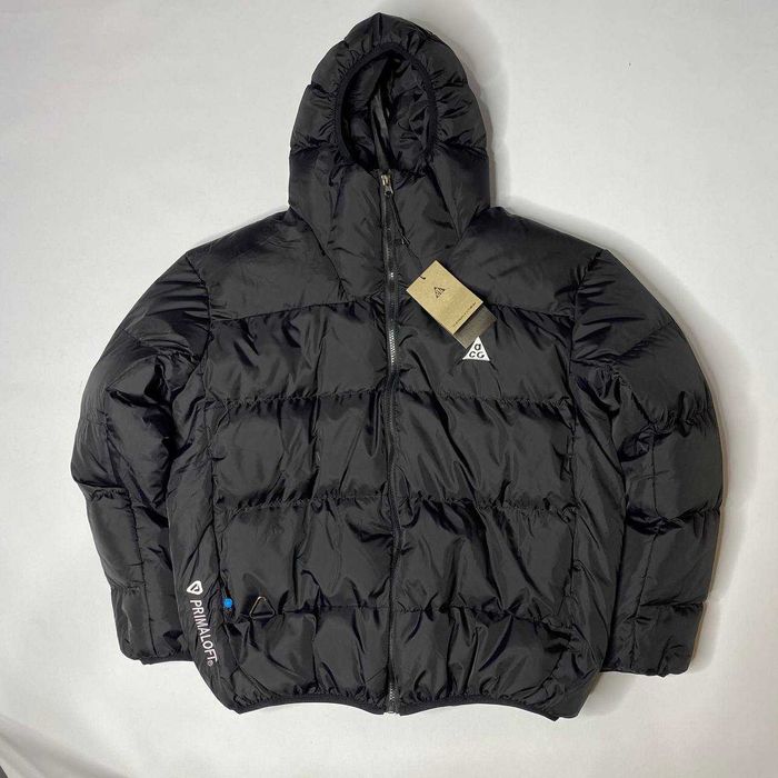 Пуховик Nike ACG Primaloft Gore tex |Зимова куртка найк гор текс чорна