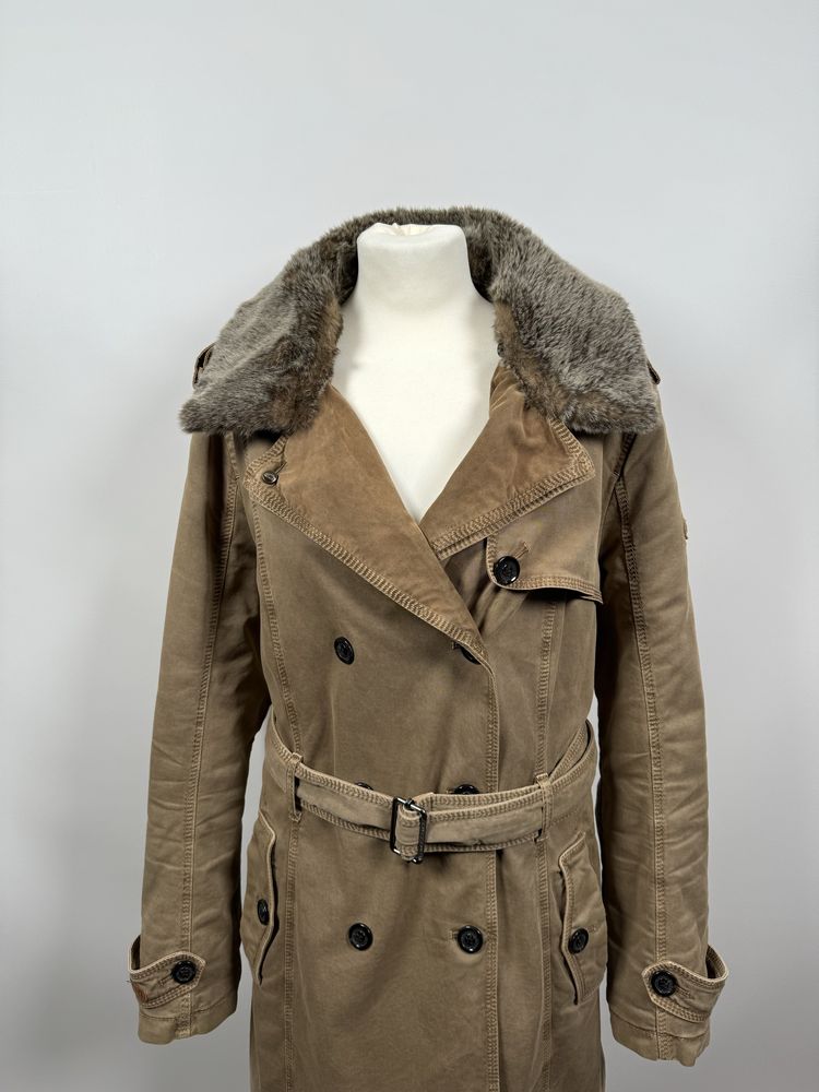 Camel Active bawełniany płaszcz trencz 46