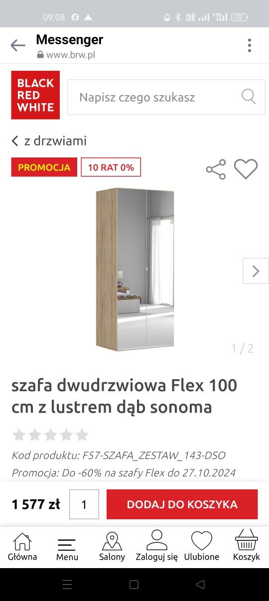 Szafa BRW FLEX nowa
