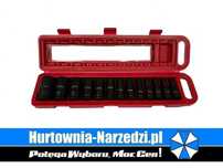 Nasadki udarowe 6-kątne Długie 78mm 1/2", 10 - 32mm 13-sztuk