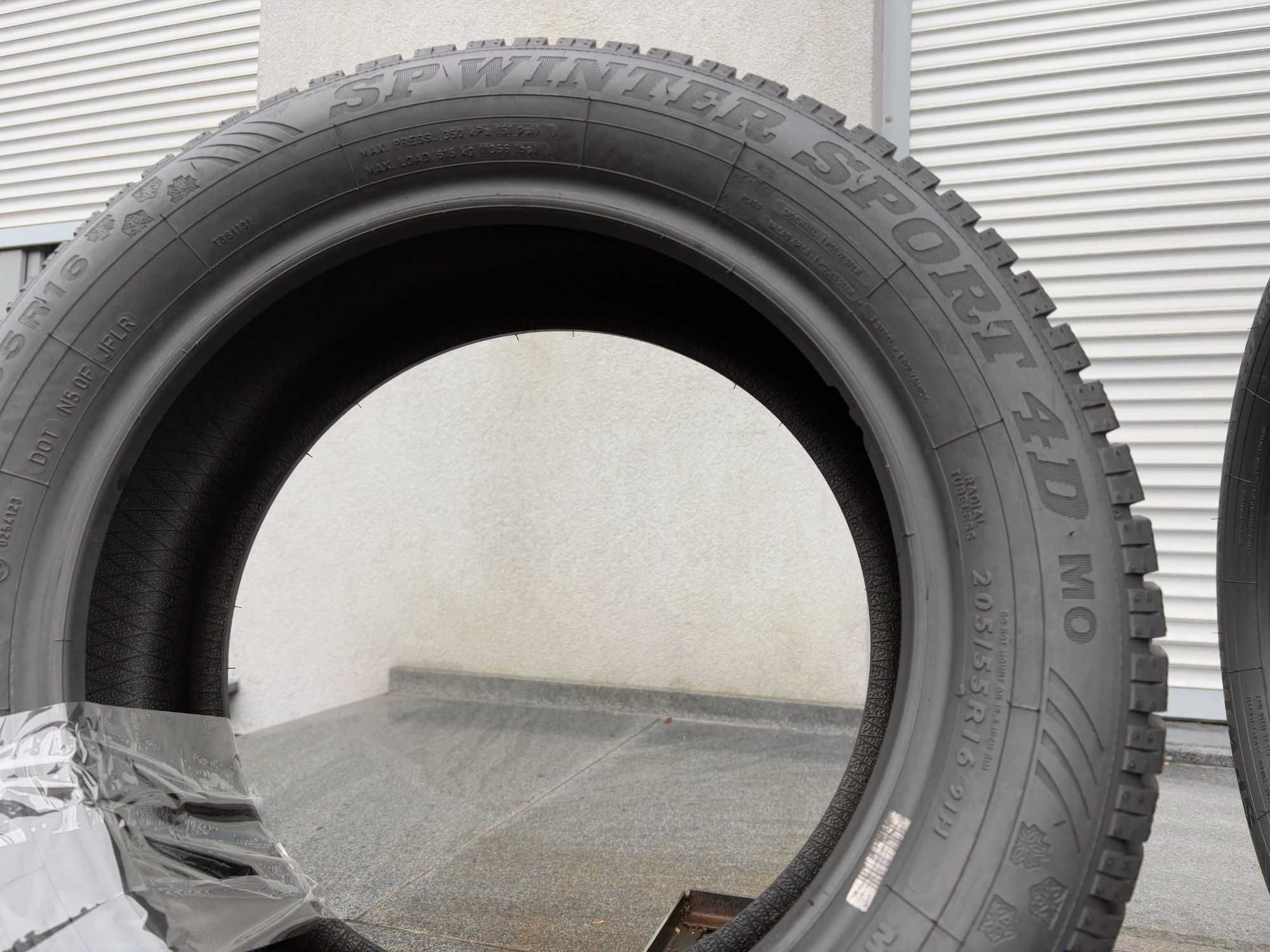 x2 letnie 205/55R16 Dunlop 8,3mm 100% bieżnika 2022r świetny stan Z101