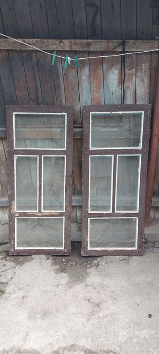 Вікна Б/У дерев'яні 6 шт