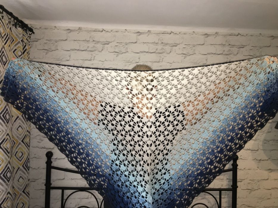 Chusta XL szydełko handmade