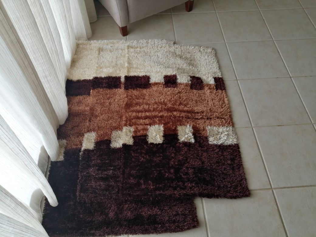 Conjunto de 3 tapetes para quarto