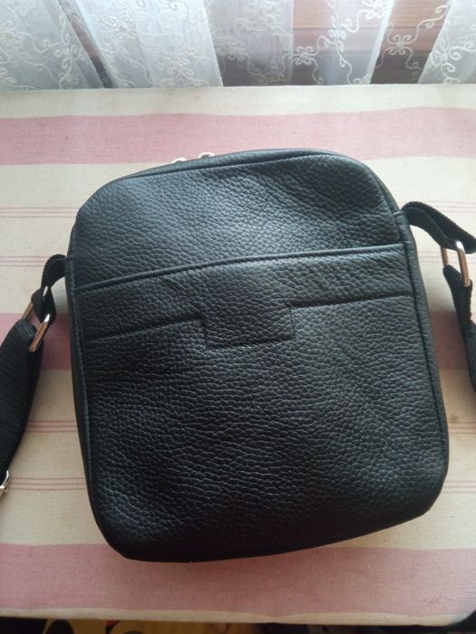 Сумка шкіряна чоловіча через плече