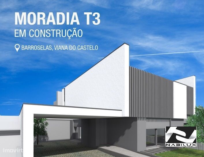 Magnífica moradia T3 - Arquitetura moderna