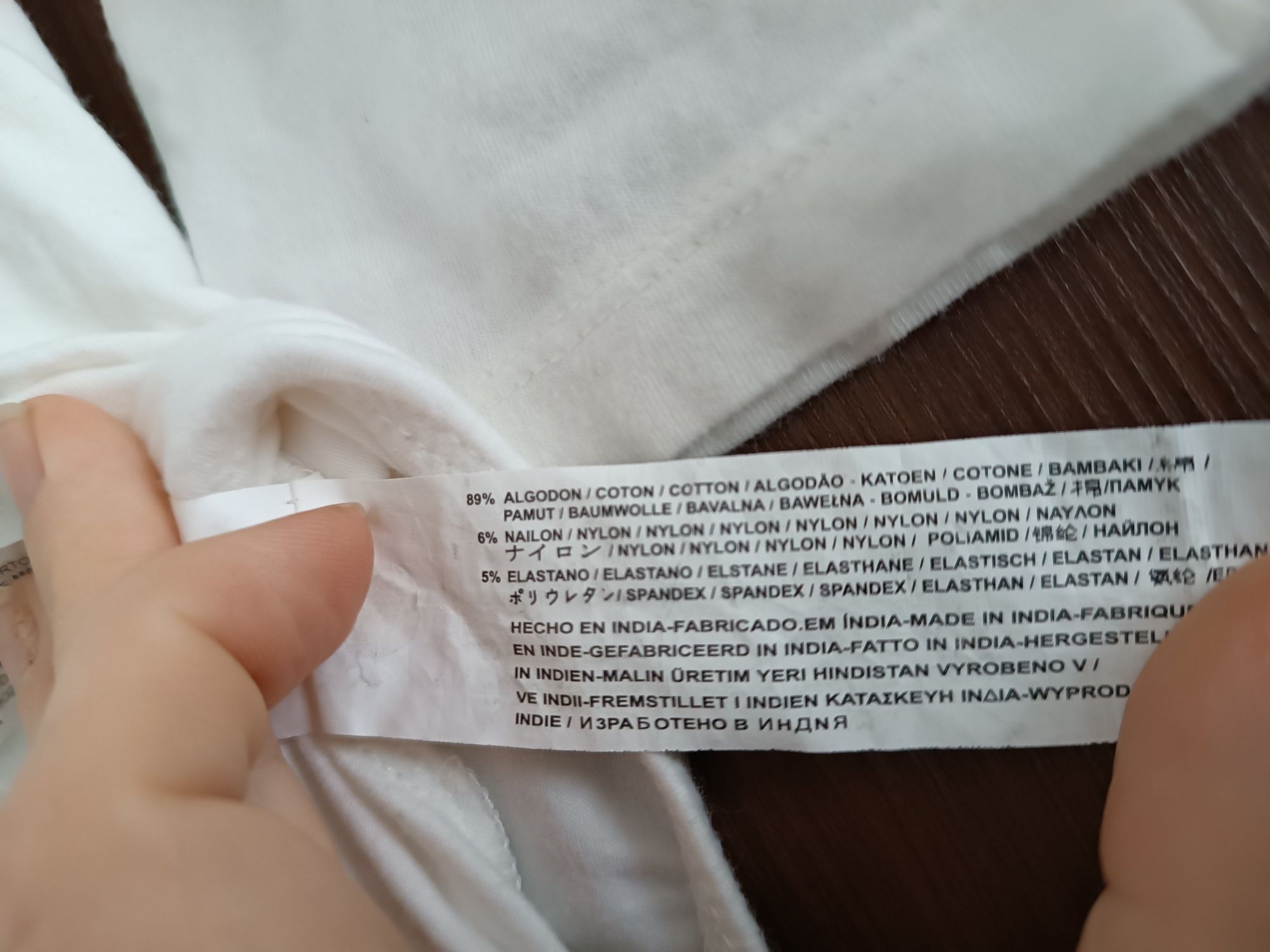 Body z koronką długi rękaw Bershka S bawełna