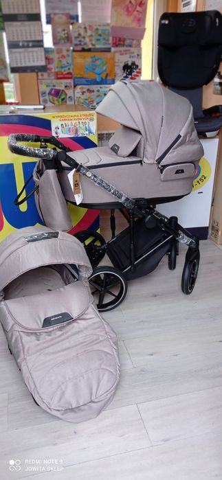 Nowy wózek 2w1 Adamex model Zico sklep dziecięcy NW