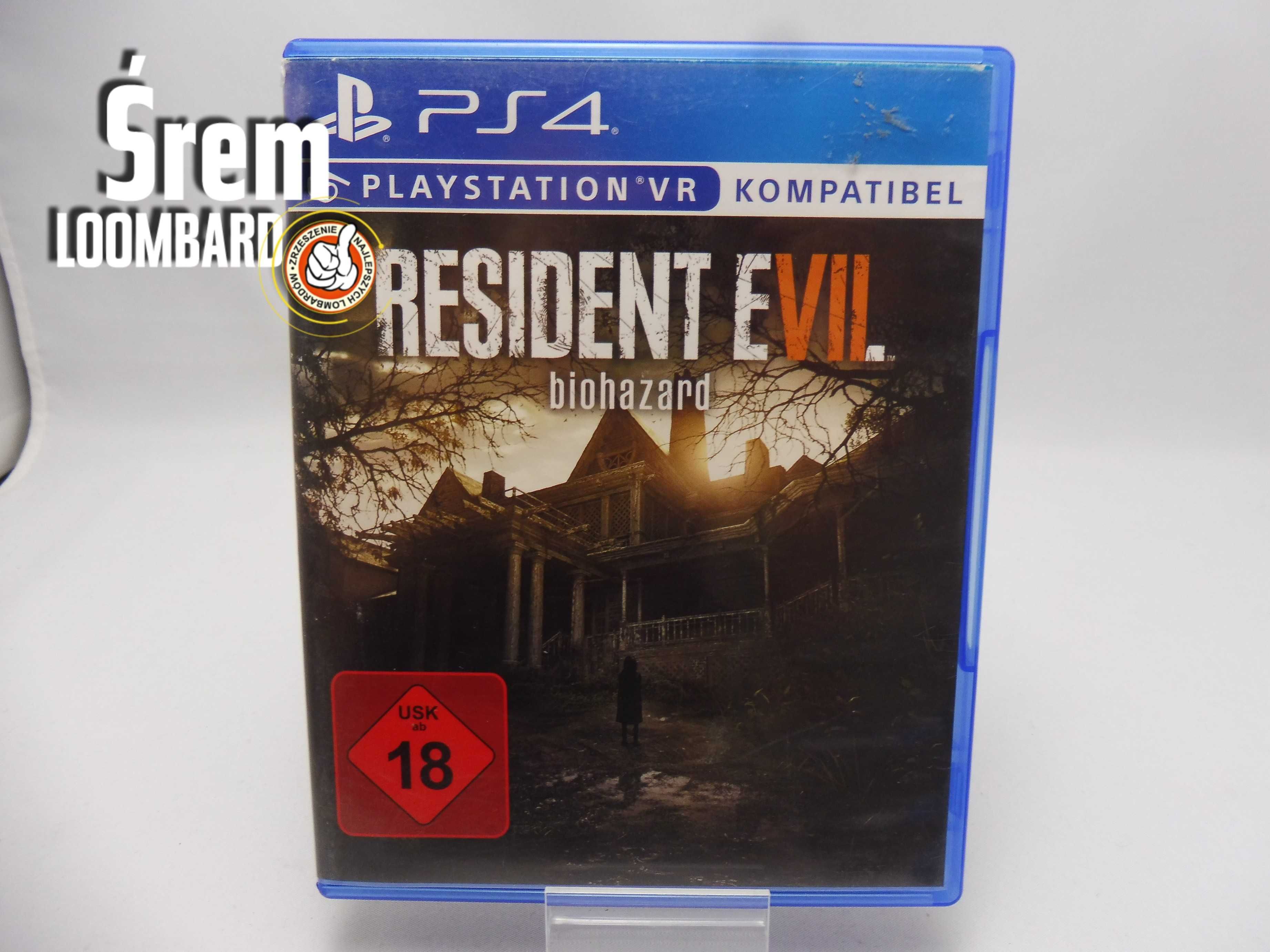 Resident EVIL 7 Biohazard VR Sony PlayStation 4 (PS4)