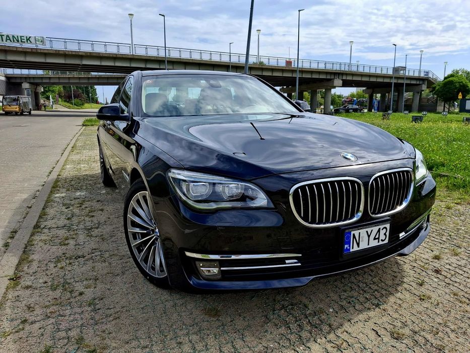 BMW Seria 7 LIFT, 3.0 N55, 355 KM, HUD, kamera 360 itd., Bezwyp., Japonia