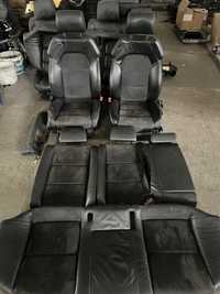 Fotele, kanapa Audi A6 C6 skora alkantara komplet