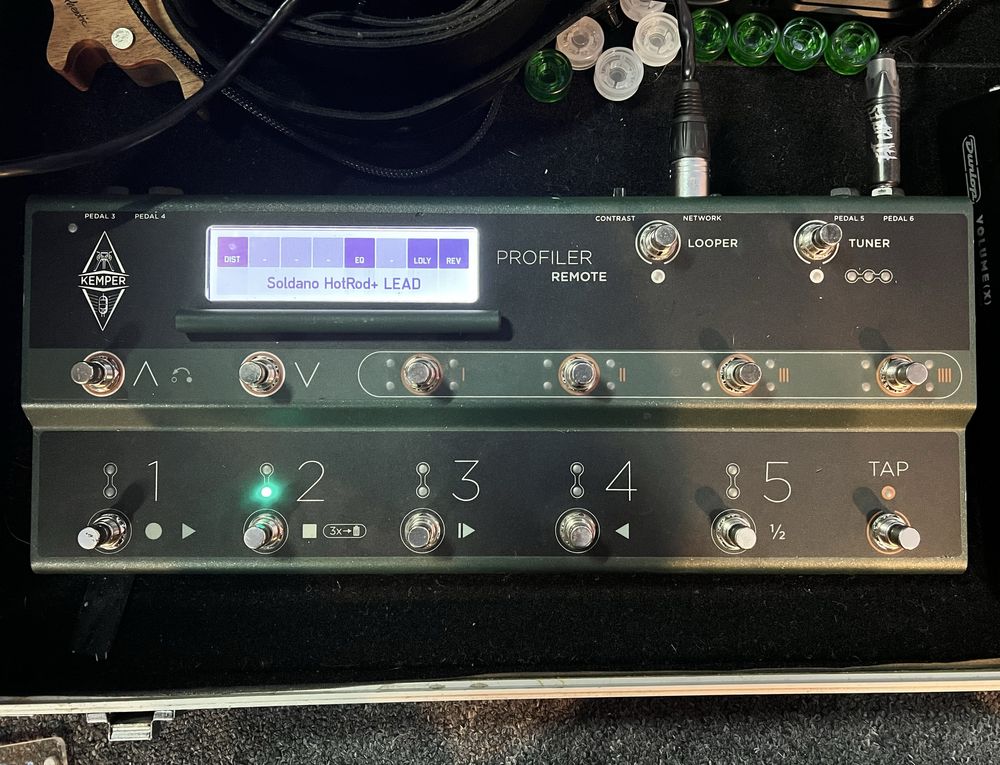Kemper PowerRack (z końcówką mocy) + sterownik + osłony KnK Shields