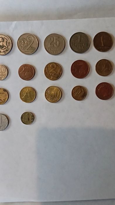 Монети різних країн