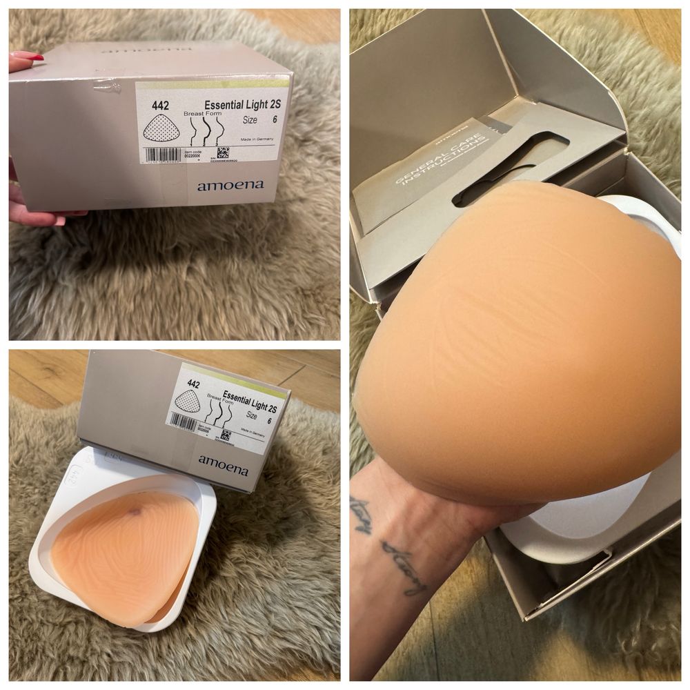 Proteza piersi amoena essential light 2s rozmiar 6 breast form 442