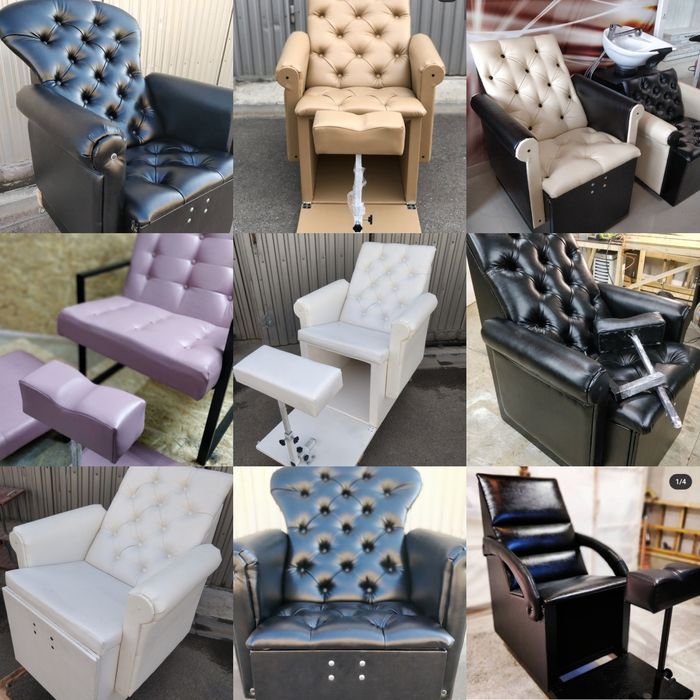 Обладнання для Салону краси,перукарська мийка, кушетка, Зеркало