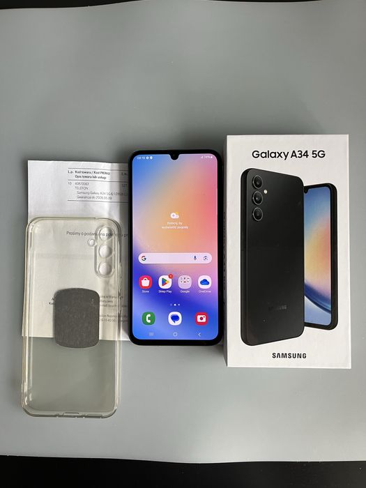 Samsung Galaxy A34 5G gwarancja do 09.05.2026