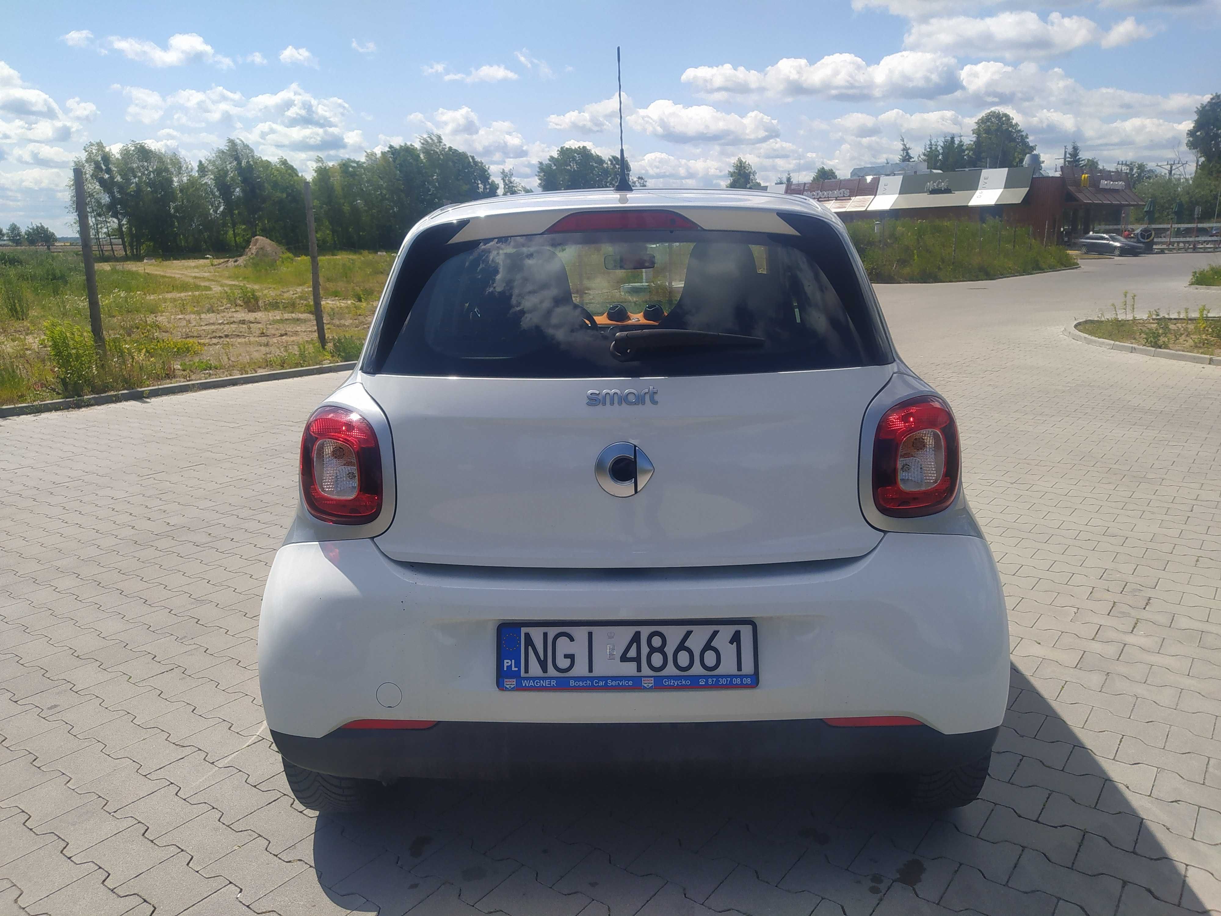 Smart ForFour 1.0 Ekonomiczny Miejski Sprowadzony z Niemiec FVm