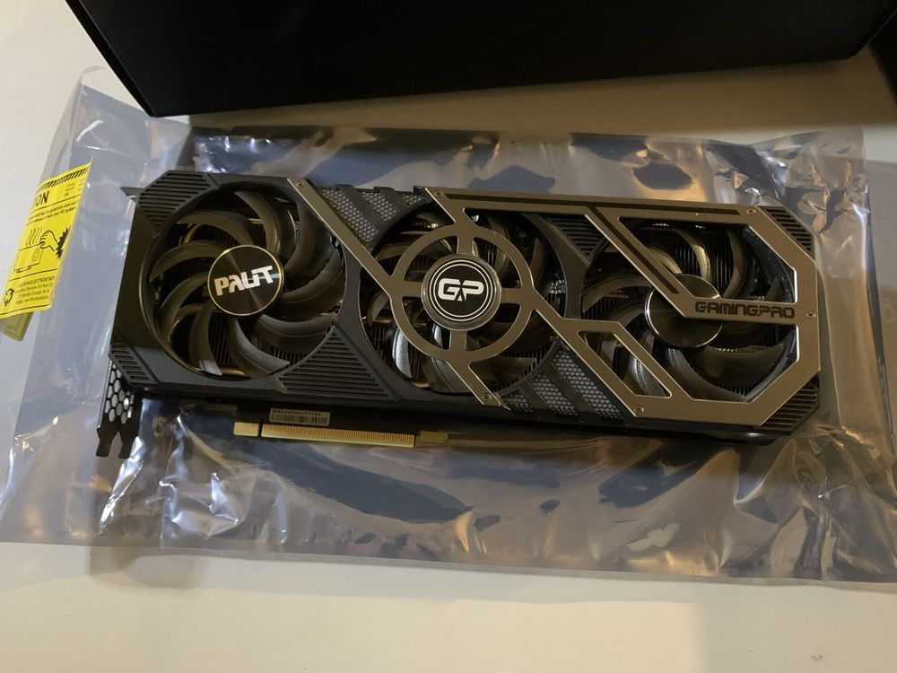 Відеокарта palit RTX 3070TI 8gb gamingpro