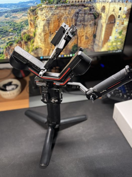 Dji RS3 + Adaptador vertical Smallrig