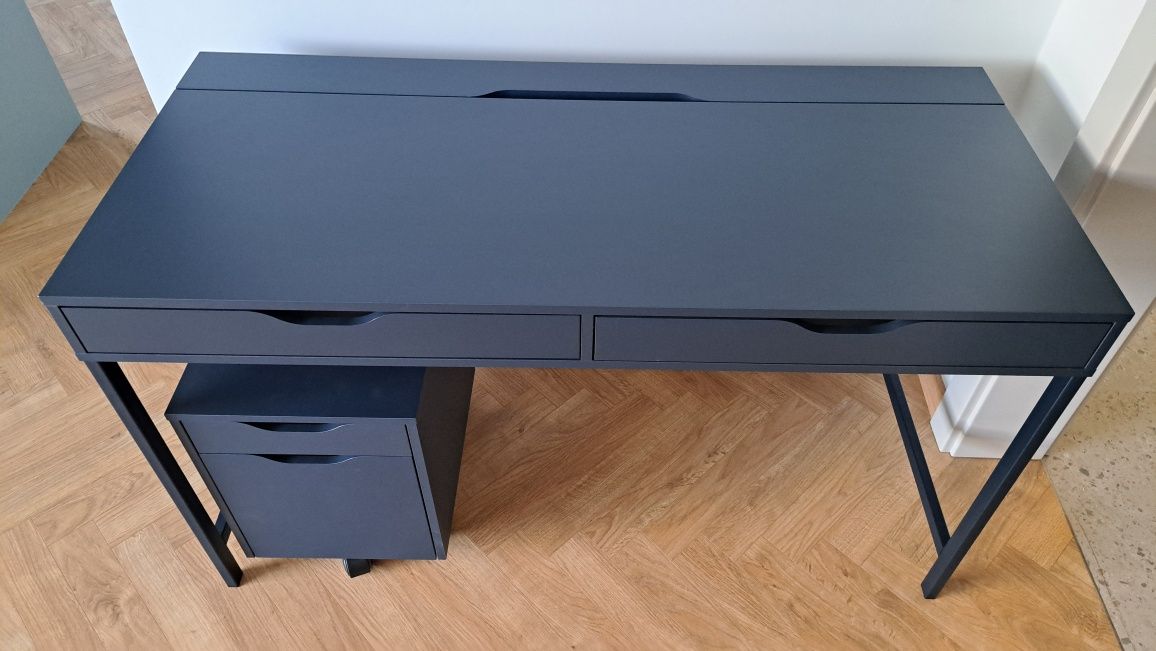 Biurko Ikea Alex z komodą