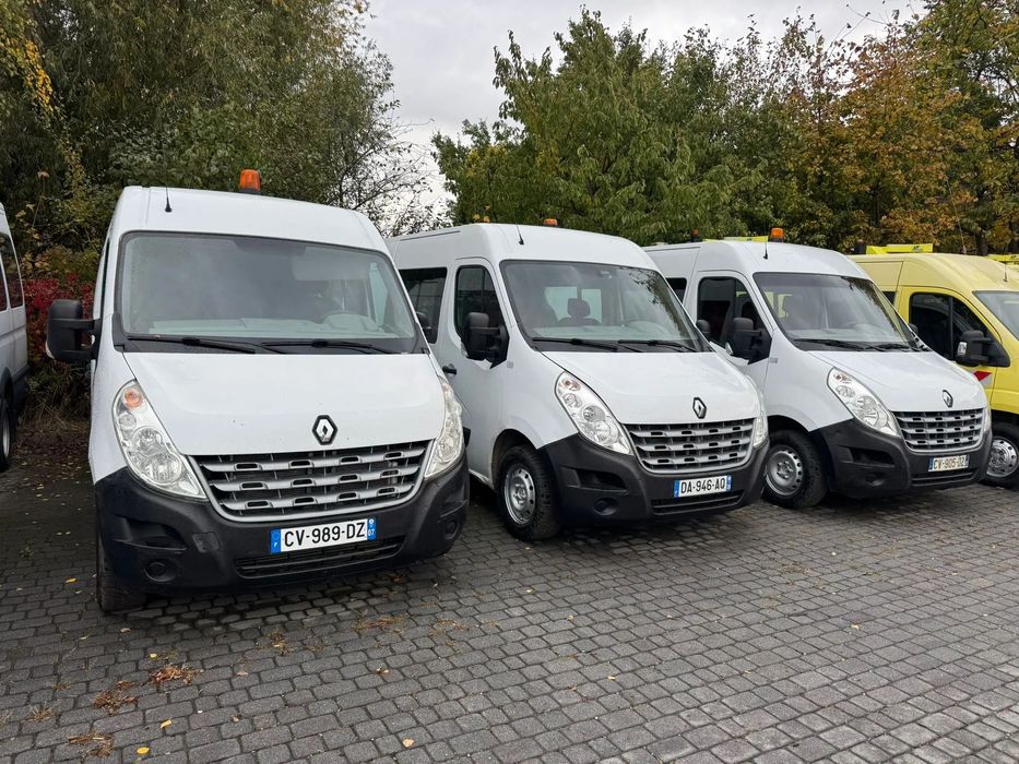 Renault Master 2013r. 7osób Brygadówka KLIMATYZACJA L2H2  Sprinter Jumper Crafter Movano Duvato Boxer Transit Doka Dobelkabina D