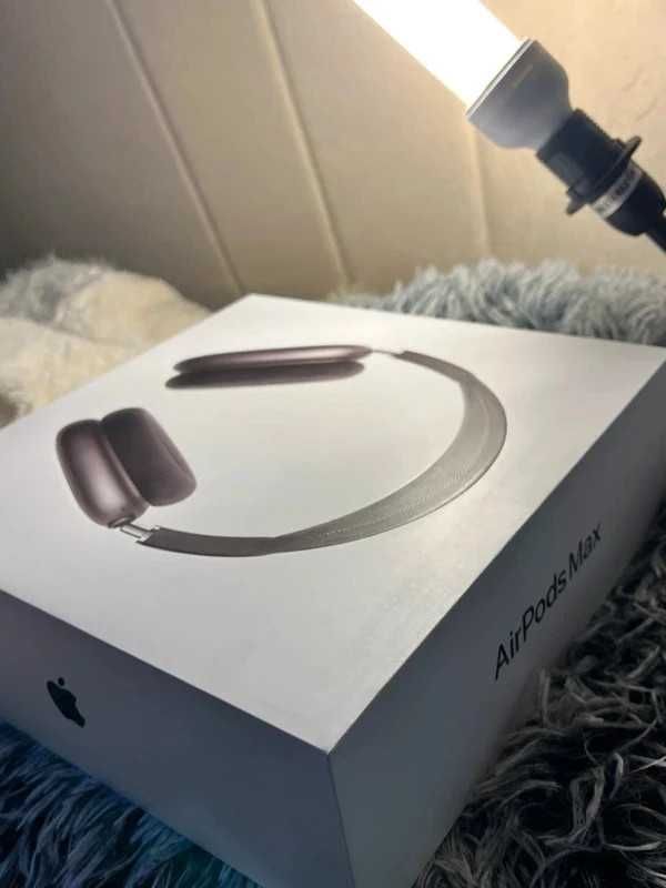 Nowe słuchawki Bluetooth Apple Airpods Max Midnight USB-c