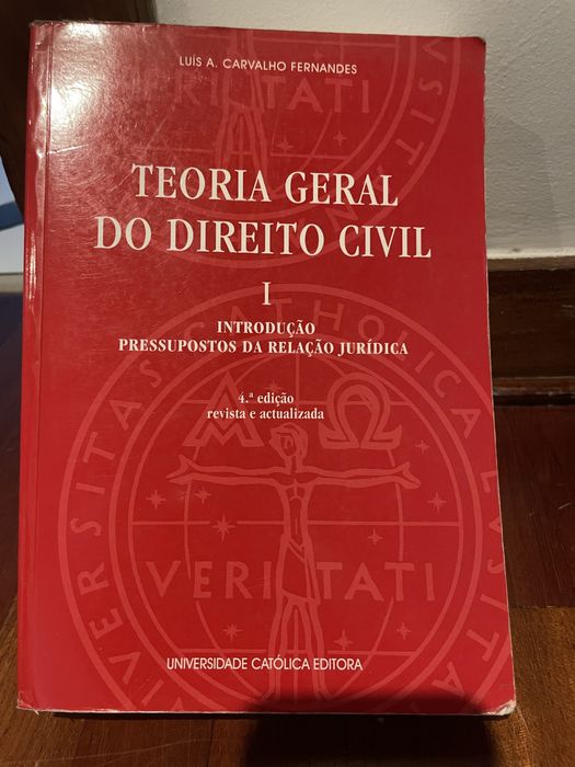 Teoria geral de direito civil l - carvalho fernandes