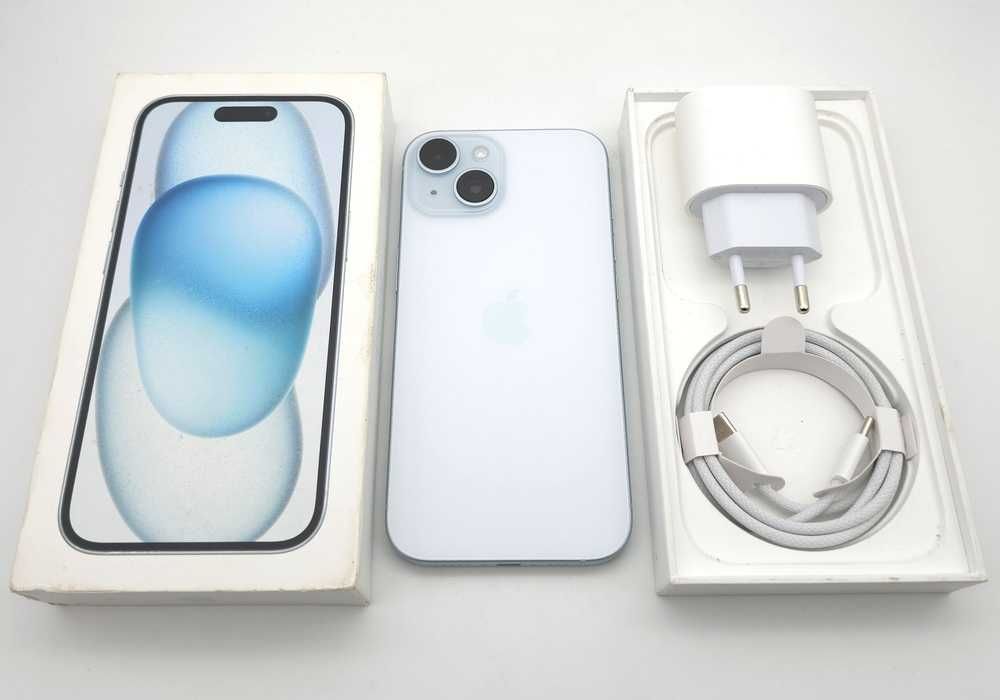 iPhone 15 128GB Blue (A2846) АКБ 100% / USA НЕВЕРЛОК айфон