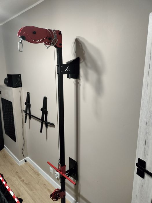 WYCIĄG atlas BRAMA do ĆWICZEŃ ściany GÓRNY DOLNY do ćwiczeń ścienny KS