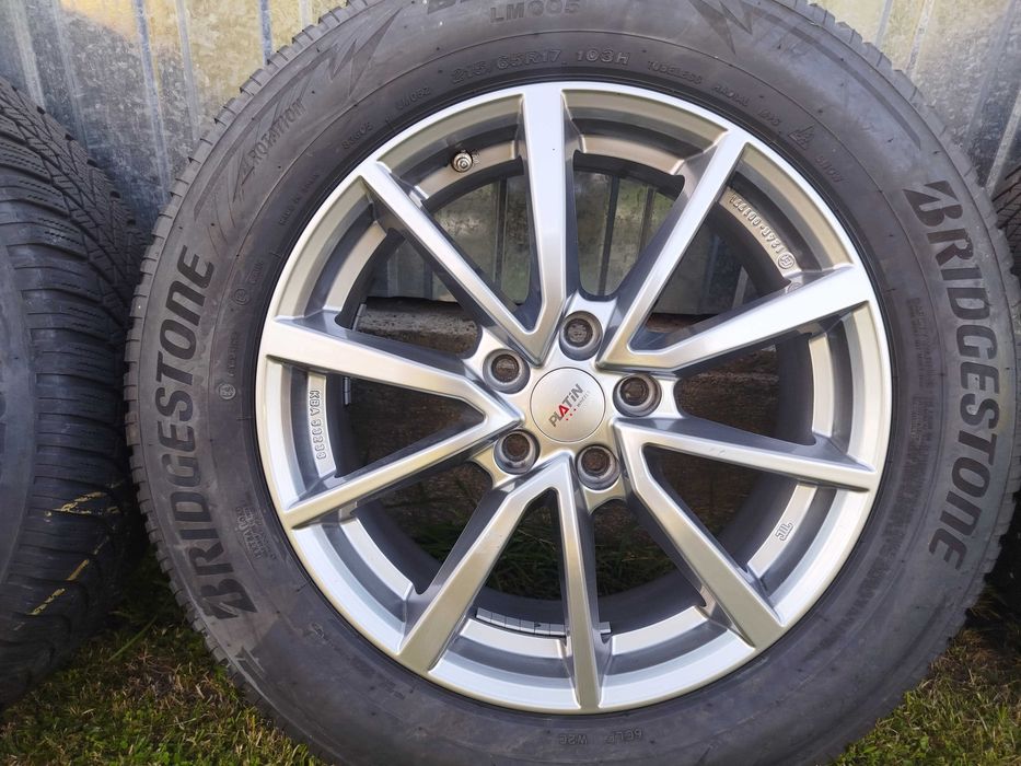 Koła Zimowe Volkswagen Tiguan Audi Q3 5x112 stan bdb 215/65R17