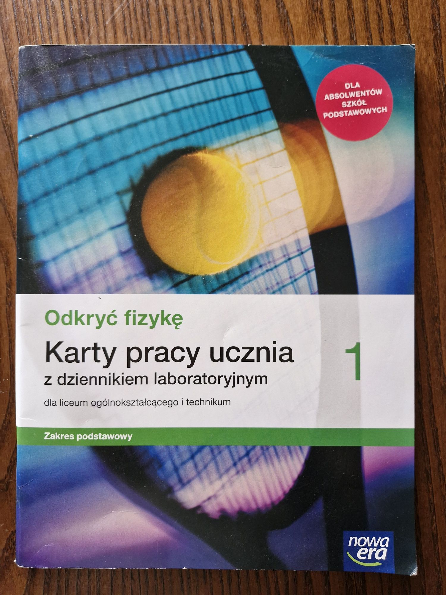 Fizyka 1, Karty pracy