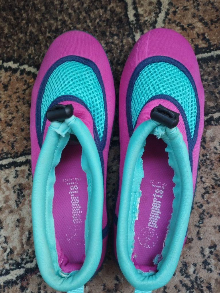 Водні туфлі рожеві (Аквашузи)стелька 23 см