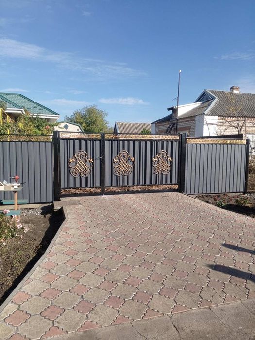 Ворота, решітки, оградки, металоконструкції,  паркани