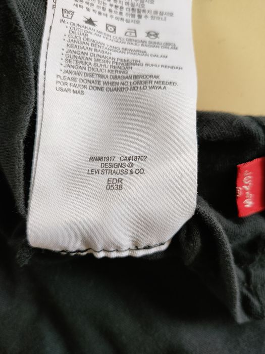 Sweat da Levi's 12/13 anos.