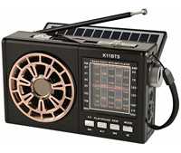 Радио Solar K11 Bluetooth с фонарем и аккумулятором