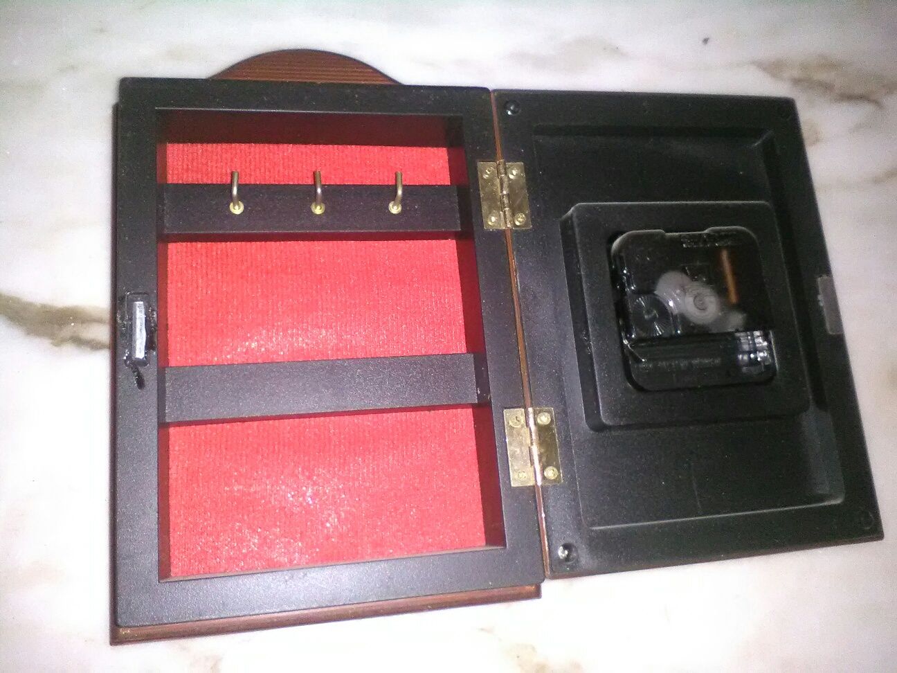 Relógio Porta-Chaves