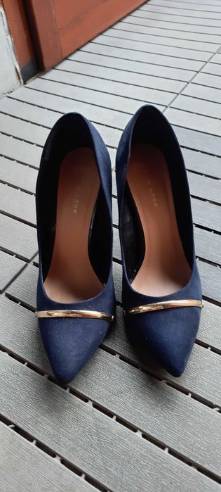 Granatowe szpilki 38/39