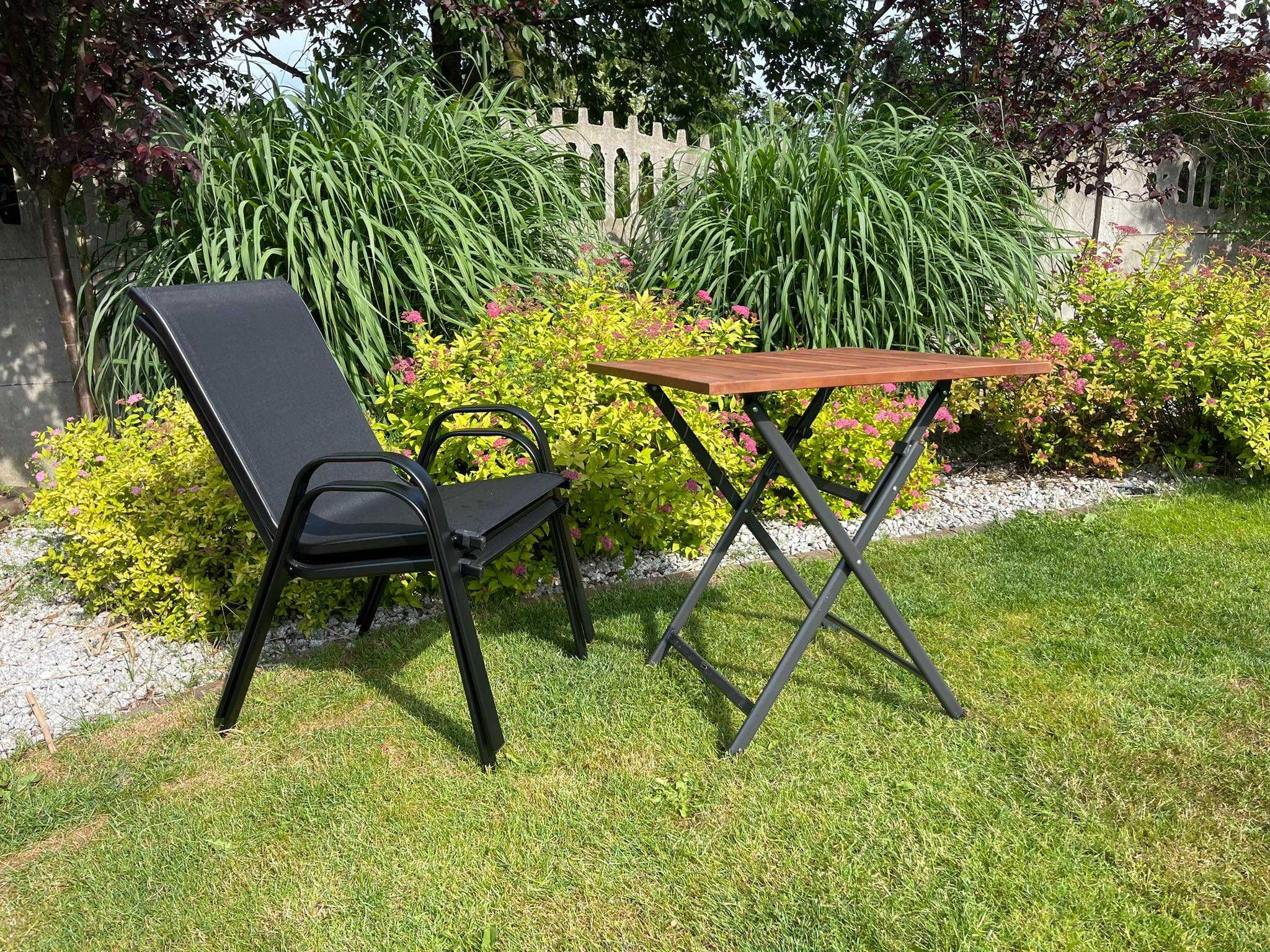 Stół i Krzesła Ogród Balkon Taras! Piękny Designe! Solidna Jakość! HIT
