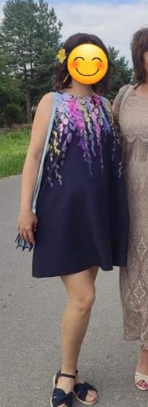 Sukienka ciążowa elegancka r. S